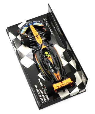 ミニチャンプス 1/43スケール マクラーレン F1 チーム MCL60 ランド・ノリス 2023年 アブダビGP 