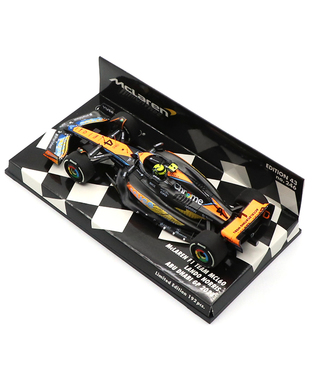 ミニチャンプス 1/43スケール マクラーレン F1 チーム MCL60 ランド・ノリス 2023年 アブダビGP 
