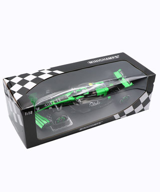 ミニチャンプス 1/18スケール ステーク F1 チーム KICK ザウバー C44 周 冠宇(ジョウ・グアンユー) 2024年 エミリア・ロマーニャGP