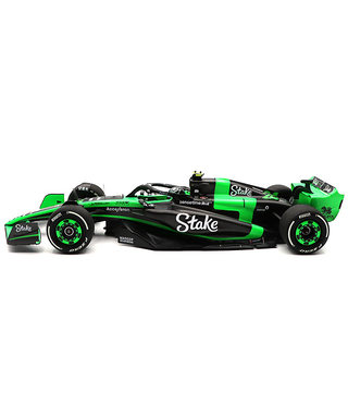 ミニチャンプス 1/18スケール ステーク F1 チーム KICK ザウバー C44 周 冠宇(ジョウ・グアンユー) 2024年 エミリア・ロマーニャGP