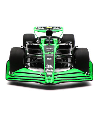 ミニチャンプス 1/18スケール ステーク F1 チーム KICK ザウバー C44 周 冠宇(ジョウ・グアンユー) 2024年 エミリア・ロマーニャGP