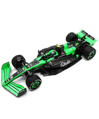 ミニチャンプス 1/18スケール ステーク F1 チーム KICK ザウバー C44 周 冠宇(ジョウ・グアンユー) 2024年 エミリア・ロマーニャGP