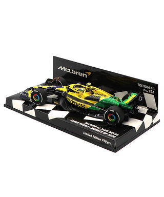 ミニチャンプス 1/43スケール マクラーレン F1 チーム MCL38 ランド・ノリス 2024年 モナコGP 