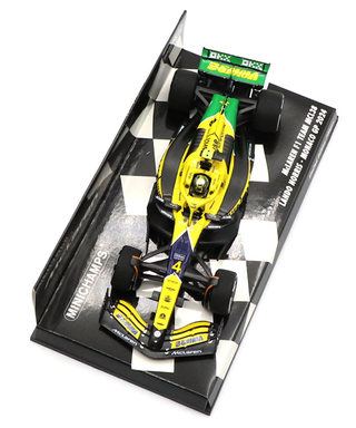 ミニチャンプス 1/43スケール マクラーレン F1 チーム MCL38 ランド・ノリス 2024年 モナコGP 