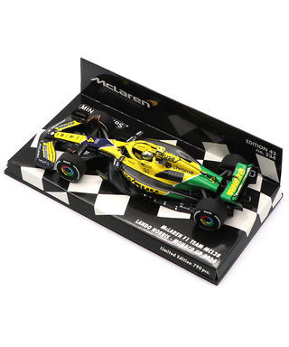 ミニチャンプス 1/43スケール マクラーレン F1 チーム MCL38 ランド・ノリス 2024年 モナコGP 