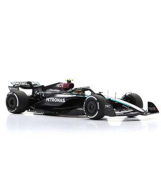 スパーク 1/18スケール メルセデス AMG ペトロナス F1 W15 E パフォーマンス ルイス・ハミルトン 2024年 バーレーンGP