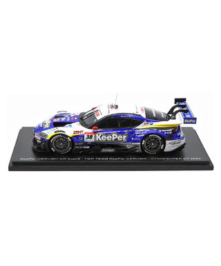 スパーク 1/43スケール キーパー セルモ GR スープラ No.38 TGR TEAM KeePer CERUMO GT500 スーパーGT 2024年 石浦宏明 / 大湯都史樹