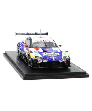 スパーク 1/43スケール キーパー セルモ GR スープラ No.38 TGR TEAM KeePer CERUMO GT500 スーパーGT 2024年 石浦宏明 / 大湯都史樹