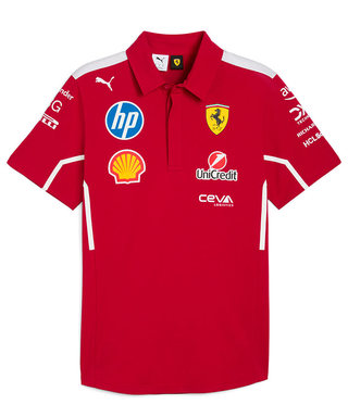 PUMA スクーデリア フェラーリ SF チーム ポロシャツ 2025 /TM-W 