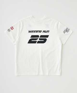 ホンダ MOUSSY HONDA RACING BIG Tシャツ ホワイト