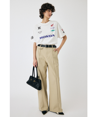 ホンダ MOUSSY HONDA RACING BIG Tシャツ ホワイト
