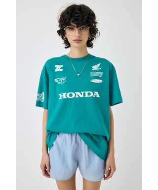 ホンダ MOUSSY HONDA RACING BIG Tシャツ グリーン