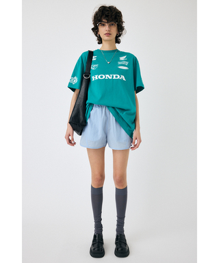 ホンダ MOUSSY HONDA RACING BIG Tシャツ グリーン