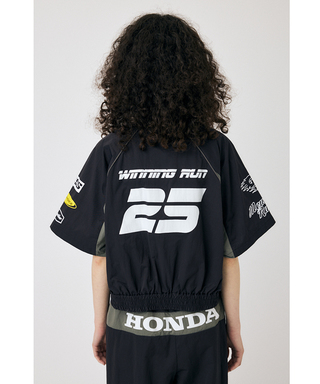 ホンダ MOUSSY HONDA SHORT TRACK ジャケット ブラック