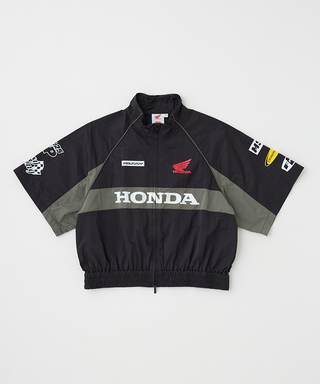 ホンダ MOUSSY HONDA SHORT TRACK ジャケット ブラック