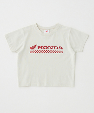 ホンダ MOUSSY HONDA RHINESTONE Tシャツ ホワイト