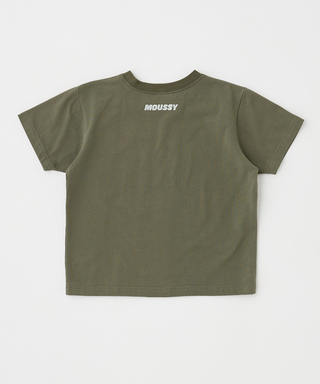 ホンダ MOUSSY HONDA RHINESTONE Tシャツ カーキ