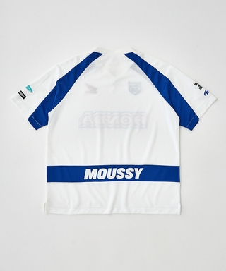 ホンダ MOUSSY HONDA RACING ゲームシャツ ホワイト