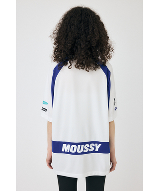 ホンダ MOUSSY HONDA RACING ゲームシャツ ホワイト
