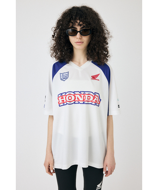 ホンダ MOUSSY HONDA RACING ゲームシャツ ホワイト
