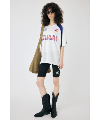 ホンダ MOUSSY HONDA RACING ゲームシャツ ホワイト