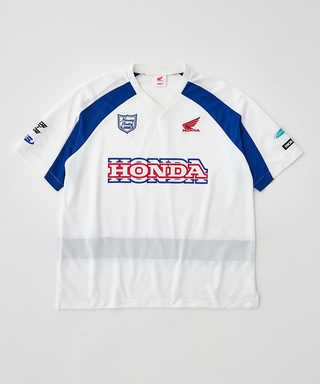 ホンダ MOUSSY HONDA RACING ゲームシャツ ホワイト