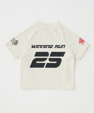 ホンダ MOUSSY HONDA RACING TINY Tシャツ ホワイト