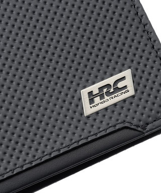 HRC Honda RACING x ノイインテレッセ LF 長財布(小銭入れ付き通しマチ束入) ブラックxブラック