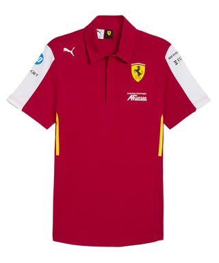 PUMA スクーデリア フェラーリ AF Corse LMH チーム ポロシャツ 2025