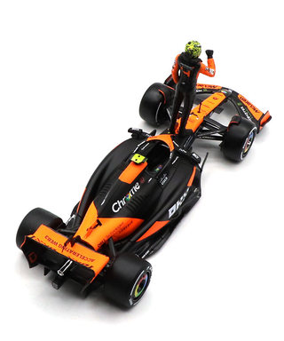 ブラゴ 1/24スケール マクラーレン F1 チーム MCL38 ランド・ノリス 2024年 マイアミGP F1初優勝 (ドライバーフィギュア付属)
