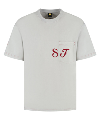 PUMA フェラーリ グラフィック Tシャツ 2025 グレー /FN-W