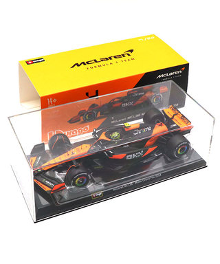 ブラゴ 1/24スケール マクラーレン F1 チーム MCL38 ランド・ノリス 2024年 マイアミGP 優勝