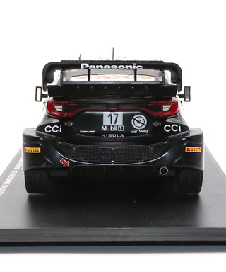TGR別注 1/18スケール トヨタ GR ヤリス ラリー1 ハイブリッド TOYOTA GAZOO Racing WRT 17号車 セバスチャン・オジエ / ヴァンサン・ロンデ 2024年 WRC モンテカルロ ラリー  /TGR_WRC