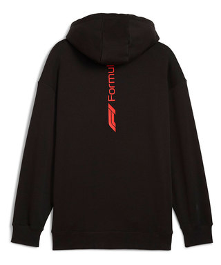 PUMA FORMULA1 エッセンシャル グラフィック フーディー ブラック 2025