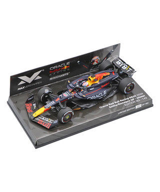 フェルスタッペン別注 ミニチャンプス 1/43スケール オラクル レッドブル レーシング ホンダ RB20 マックス・フェルスタッペン 2024年 スペインGP 優勝 /ARB/24f1m