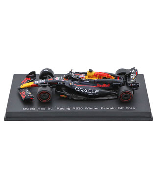 スパーク 1/64スケール オラクル レッドブル レーシング ホンダ RB20 マックス・フェルスタッペン 2024年 バーレーンGP 優勝 