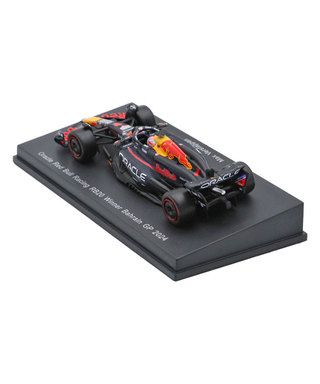 スパーク 1/64スケール オラクル レッドブル レーシング ホンダ RB20 マックス・フェルスタッペン 2024年 バーレーンGP 優勝 