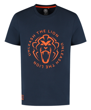マックス・フェルスタッペン Unleash The Lion Tシャツ ネイビー