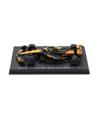 スパーク 1/64スケール マクラーレン F1チーム MCL38 ランド・ノリス 2024年 マイアミGP F1初優勝 /spk