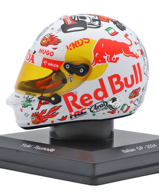 スパーク 1/5スケール 角田裕毅 2024年 イタリアGP VISA CASH APP RB F1 チーム ヘルメット/msl