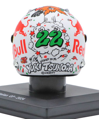スパーク 1/5スケール 角田裕毅 2024年 イタリアGP VISA CASH APP RB F1 チーム ヘルメット/msl