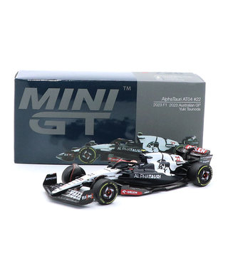 MINIGT 1/64スケール スクーデリア アルファタウリ ホンダ AT04 角田裕毅 2023年 オーストラリアGP