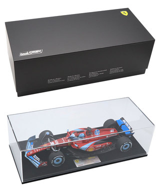 ルックスマート 1/18スケール フェラーリ SF-24 シャルル・ルクレール 2024年 マイアミGP 3位 /24f1m