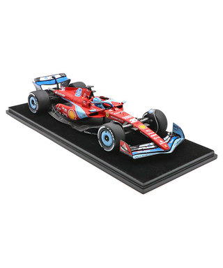 ルックスマート 1/18スケール フェラーリ SF-24 シャルル・ルクレール 2024年 マイアミGP 3位 /24f1m