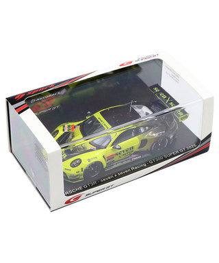 スパーク 1/43スケール seven×seven PORSCHE GT3R seven×seven Racing NO.666 藤波清斗 / 近藤翼 スーパーGT 2025年 GT300 