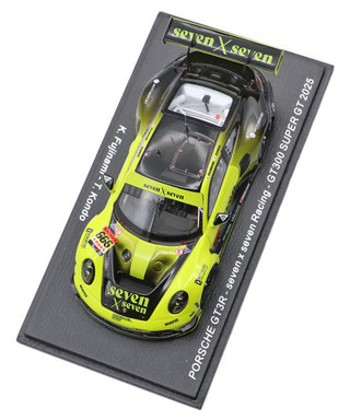 スパーク 1/43スケール seven×seven PORSCHE GT3R seven×seven Racing NO.666 藤波清斗 / 近藤翼 スーパーGT 2025年 GT300 