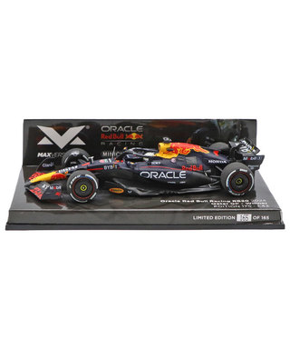 フェルスタッペン別注 ミニチャンプス 1/43スケール オラクル レッドブル レーシング ホンダ RB20 マックス・フェルスタッペン 2024年 カタールGP 優勝 /ARB/24f1m