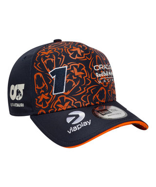 オラクル レッドブル レーシング  NewEra 9FORTY マックス・フェルスタッペン オレンジライオン ドライバーキャップ 