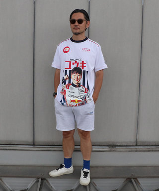 角田裕毅 x オラクル レッドブル レーシング 日本限定 Tシャツ (2025年日本GP仕様)  /FN-W/ARB/JPL
