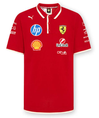 PUMA スクーデリア フェラーリ SF チーム 中国GP ポロシャツ 2025 /TM-W 